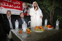 بالصور: الحركة الاسلامية باللد تنظم أمسية ايمانية في بيت عائلة دبسي بالمدينة